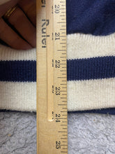 Load image into Gallery viewer, Opening Ceremony Jacket Adult Extra Small Navy Wool Letterman Varsity Snaps Mens
