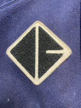 Load image into Gallery viewer, Opening Ceremony Jacket Adult Extra Small Navy Wool Letterman Varsity Snaps Mens
