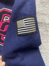 Load image into Gallery viewer, Opening Ceremony Jacket Adult Extra Small Navy Wool Letterman Varsity Snaps Mens
