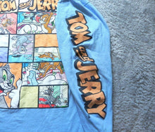 Load image into Gallery viewer, Tom and Jerry Shirt Womens Extra Large Long Sleeve Cartoon Comic Ladies
