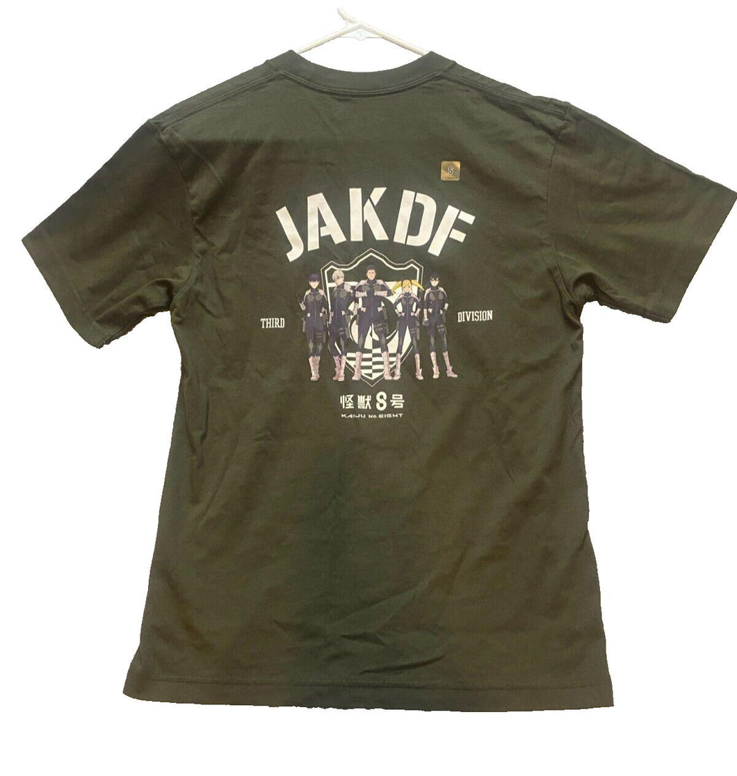 Uniqlo Shirt Adult Small UT Kaiju No 8 JAKDF Third Division Anime Manga Mens