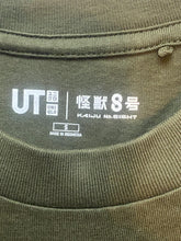 Load image into Gallery viewer, Uniqlo Shirt Adult Small UT Kaiju No 8 JAKDF Third Division Anime Manga Mens
