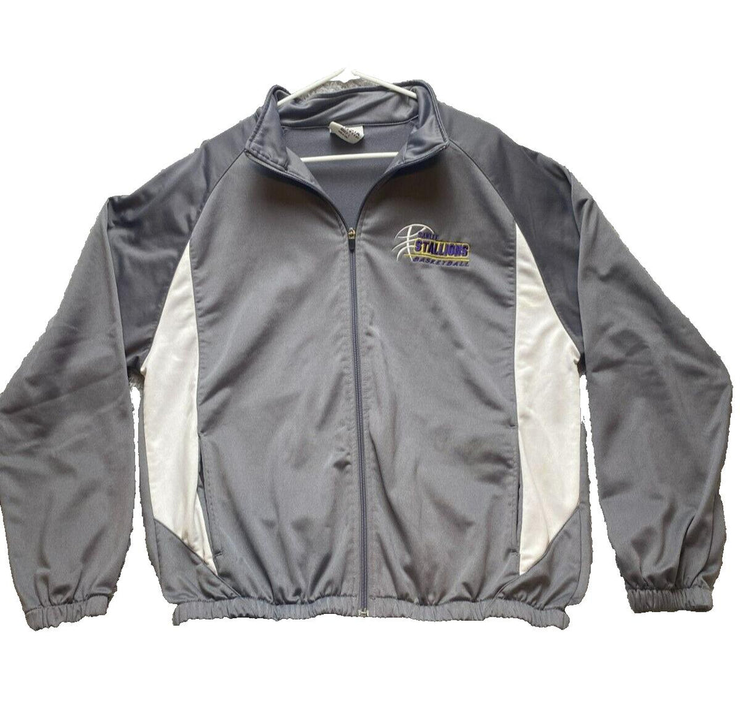 Augusta Track Jacket Adult Large Full Zip SanLee Stallions Basketball Mens