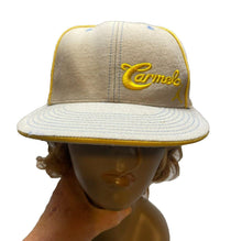 Load image into Gallery viewer, Air Jordan Wings Hat Cap 7 3/8 Baseball Jumpman Carmelo Anthony Wool Gray Beige
