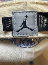 Load image into Gallery viewer, Air Jordan Wings Hat Cap 7 3/8 Baseball Jumpman Carmelo Anthony Wool Gray Beige
