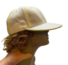 Load image into Gallery viewer, Air Jordan Wings Hat Cap 7 3/8 Baseball Jumpman Carmelo Anthony Wool Gray Beige
