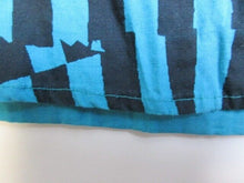 Load image into Gallery viewer, Stussy Shirt Adult Medium Button Up Pocket WILD Striped Turquoise Casual Mens
