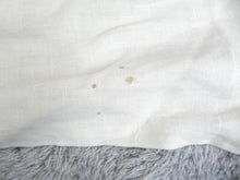 Load image into Gallery viewer, AJ Armani Jeans Shirt Womens 12 White Button Up Casual 100% Linen Italy Ladies
