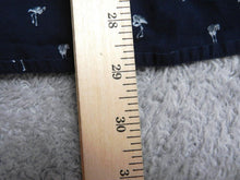 Load image into Gallery viewer, MBX Shirt Adult Large Navy Blue Denim Wear Jelly Fish AOP Slim Fit Button Up Men
