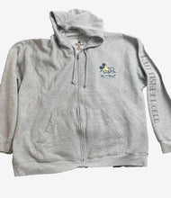 Load image into Gallery viewer, Disney Parks Sweatshirt Adult 2XL Gray 2018 Magic Mickey Goofy Donald Hoodie Men
