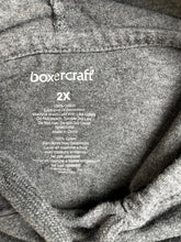 Load image into Gallery viewer, Nebraska Huskers Sweatshirt Adult 2X Gray Red Hoodie Sporty NCAA Boxercraft Mens
