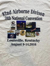 Load image into Gallery viewer, Airborne Shirt Adult Medium Beige Americas Guard Of Honor Louisville Army Mens
