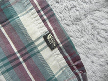 Load image into Gallery viewer, The North Face Shirt Adult Medium Green Brown Plaid Button Up Outdoor Camp Mens

