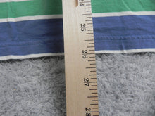 Load image into Gallery viewer, VTG Nautica Shirt Adult Large Blue Green Striped NJ-99 Rugby Golf Polo Mens
