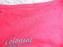 Load image into Gallery viewer, VTG Harley Davidson Shirt Womens Extra Large Motorcycle Cut Out Prince George
