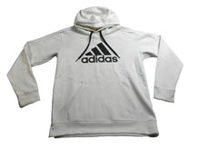 Load image into Gallery viewer, Adidas Sweatshirt Adult Medium White Climawarm Hoodie Pullover Track Mens
