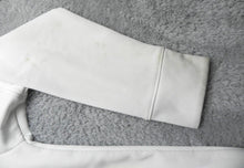 Load image into Gallery viewer, Adidas Sweatshirt Adult Medium White Climawarm Hoodie Pullover Track Mens

