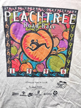 Load image into Gallery viewer, VTG Peachtree Road Race Shirt Adult Large Single Stitch Atlanta Artsy 90s Mens
