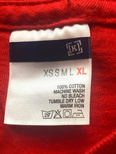 Load image into Gallery viewer, Skeleton Shirt Adult Extra Large Red Grim Reaper Grunge Gothic K Streetwear Mens
