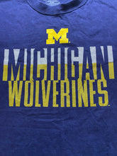 Load image into Gallery viewer, Michigan Wolverines Shirt Adult 2XL XXL Navy Blue Sportswear NCAA Sporty Mens
