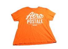 Load image into Gallery viewer, Aeropostale Shirt Womens 2XL XXL Orange Single Stitch Original Brand Streetwear
