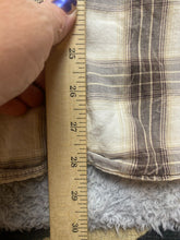 Load image into Gallery viewer, Helix Shirt Adult Extra Large Brown Beige Flannel Athletic Fit Button Up Mens
