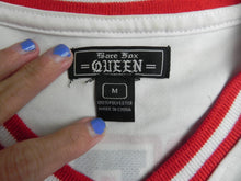 Load image into Gallery viewer, Bare Fox Jersey Adult Medium White 2018 World Champs Queen MLB Allstar &amp; Co Mens
