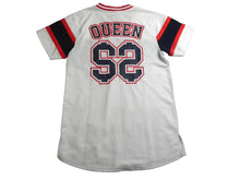 Load image into Gallery viewer, Bare Fox Jersey Adult Medium White 2018 World Champs Queen MLB Allstar &amp; Co Mens
