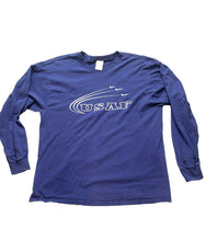 Load image into Gallery viewer, VTG USAF Shirt Adult Extra Large Navy Blue Air Force American USA Military Mens
