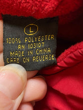 Load image into Gallery viewer, Glen Echo Vest Womens Large Red Full Zip Fleece Outerwear Golf Sweater Ladies
