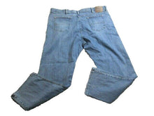 Load image into Gallery viewer, Wrangler Jeans Adult 44x29 Blue Denim Whiskered Straight Leg Stretch ZM1CSSE Men

