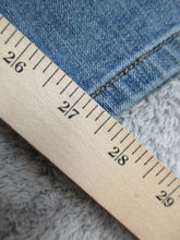 Load image into Gallery viewer, Wrangler Jeans Adult 44x29 Blue Denim Whiskered Straight Leg Stretch ZM1CSSE Men
