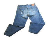 Load image into Gallery viewer, Levis 505 Jeans Adult 40x29 Blue Denim Regular Fit Straight Leg Medium Wash Mens

