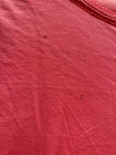 Load image into Gallery viewer, VTG Cat Shirt Womens OSFA Peach Moody Kitty Funny 90s Vanity Fair Sleepshirt
