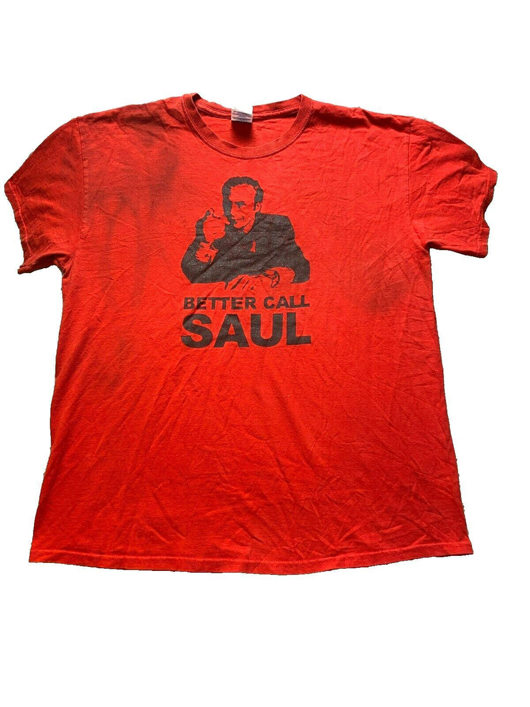 Better Call Saul Shirt Adult Large Goodman Breaking Bad TV Streetwear Red Mens