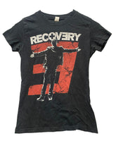 Load image into Gallery viewer, Eminem Shirt Youth Small Black Recovery Rap Music Streetwear Fine Jersey Boys
