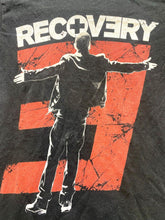 Load image into Gallery viewer, Eminem Shirt Youth Small Black Recovery Rap Music Streetwear Fine Jersey Boys
