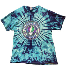 Load image into Gallery viewer, Vintage Grateful Dead Shirt Womens Large Blue Teal Tie Dye Skull Y2K Grunge Lady

