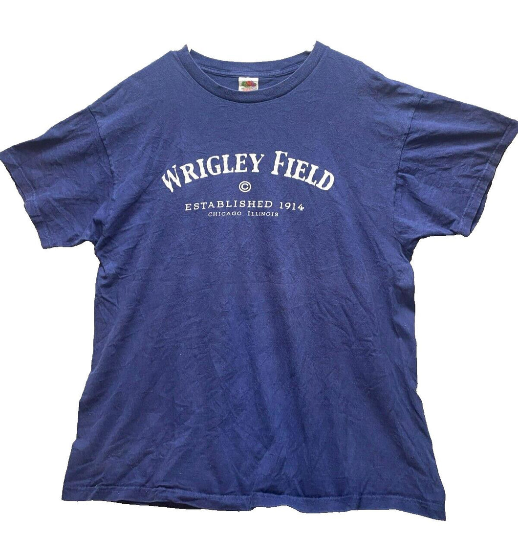 Wrigley Field Shirt Adult Extra Large Chicago Illinois Streetwear Pullover Mens