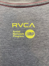 Load image into Gallery viewer, RVCA Shirt Adult Medium Gray Girl Rifle Firearm Artist Network Streetwear Mens
