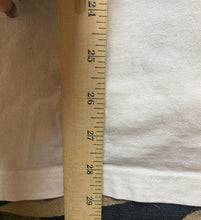 Load image into Gallery viewer, Burgundy Shirt Adult Large Beige Oversized Slit Rap Hip Hop Streetwear Mens
