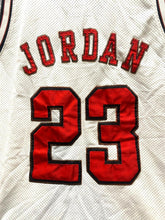 Load image into Gallery viewer, Michael Jordan Jersey Adult 2XL White Basketball NBA #23 Stitch Patch RARE Mens
