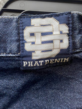Load image into Gallery viewer, Phat Farm Jeans Adult Large (30x17.5) Straight Leg Baggy Hip Hop Cut Off Mens
