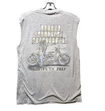 Load image into Gallery viewer, Bad Role Model Shirt Adult Medium Gray Skull Motorcycle Biker Tank Austin TX Men
