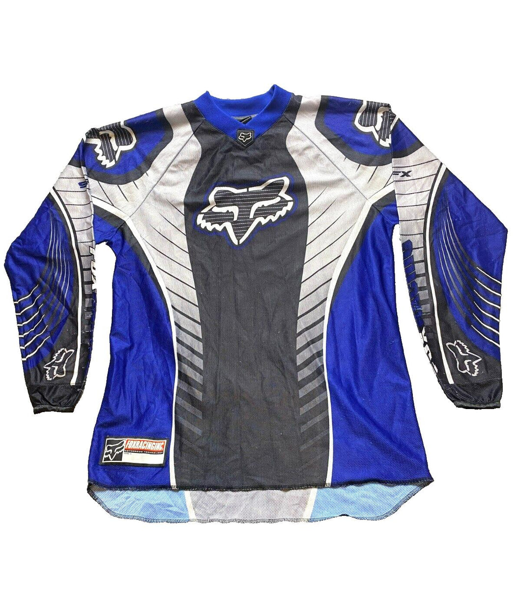 FOX Racing Shirt Adult Medium Motocross Biker Moto Jersey Sportswear Mens