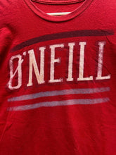 Load image into Gallery viewer, O&#39;Neill Shirt Adult Large Big Spell Out Red Surf Surfing Streetwear Crew Mens

