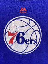 Load image into Gallery viewer, Philadelphia 76ers Majestic Shirt Adult Extra Large Blue NBA Basketball Mens
