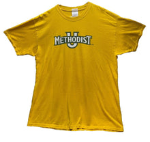 Load image into Gallery viewer, Methodist University Shirt Adult Large Yellow Monarchs NCAA College Sports Mens
