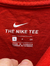 Load image into Gallery viewer, Nike Shirt Adult Small Red Center Swoosh Graphic Logo Streetwear Mens
