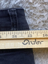 Load image into Gallery viewer, Blue Topic Jeans Juniors 11/12 Black Denim Distressed Grunge Streetwear Girls

